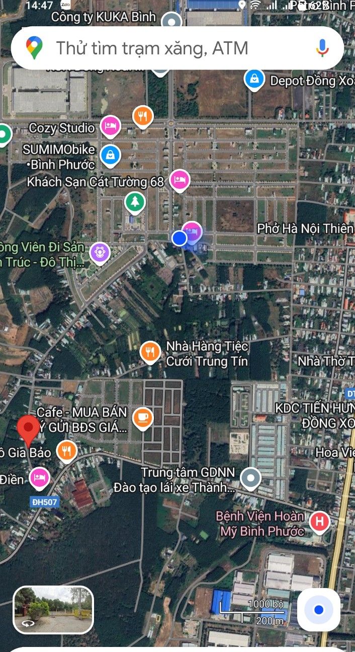 Đất nền Tiến Hưng, Đồng Xoài 93250m² giá 2 tỷ - Cơ hội đầu tư hấp dẫn!