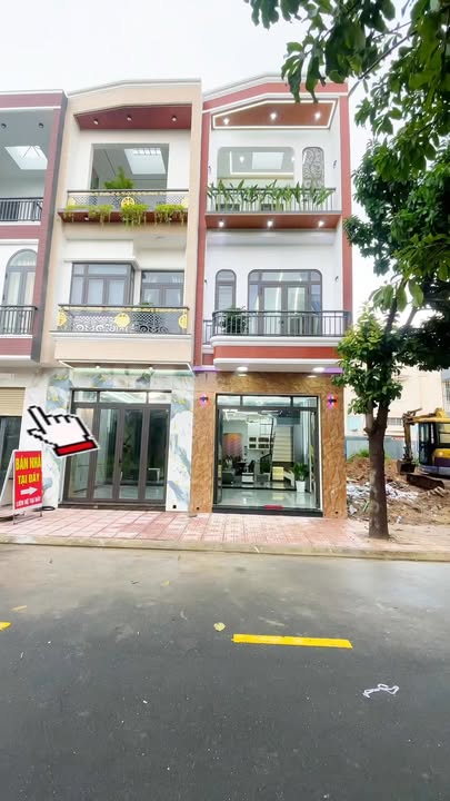 Nhà phố 1 trệt 2 lầu tại An Phú, Thuận An 66m² giá 4.5 tỷ - Nội thất đầy đủ, sẵn sàng vào ở!