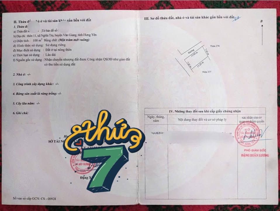 Đất nền siêu đẹp 100m² tại Nghĩa Trụ, Văn Giang - Giá chỉ 3 tỷ!