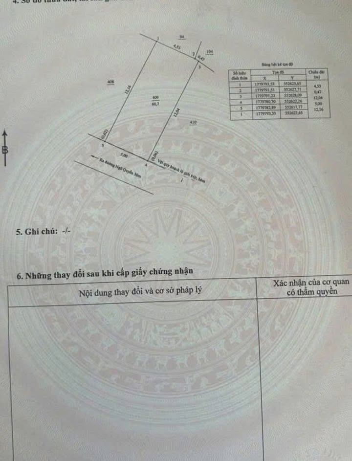 Đất nền Ngô Quyền Sơn Trà 60m² giá 3.9 tỷ - Cơ hội đầu tư sinh lời!