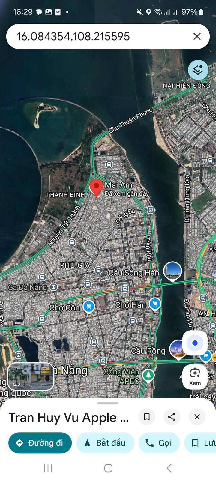 FrontHouse mặt tiền đường Mai Am, quận Hải Châu, Đà Nẵng, 104m² - Nhà 2 tầng kinh doanh lời hấp dẫn!