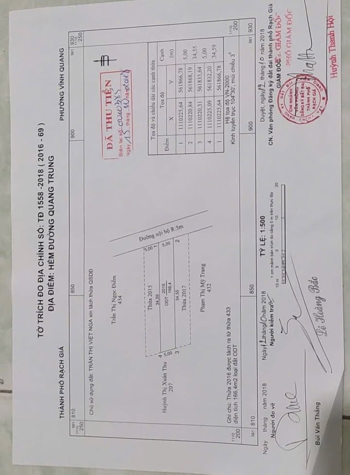 Đất thổ cư 100% tại Rạch Giá, 166,4m² giá chỉ 660 triệu - Cơ hội đầu tư hấp dẫn!