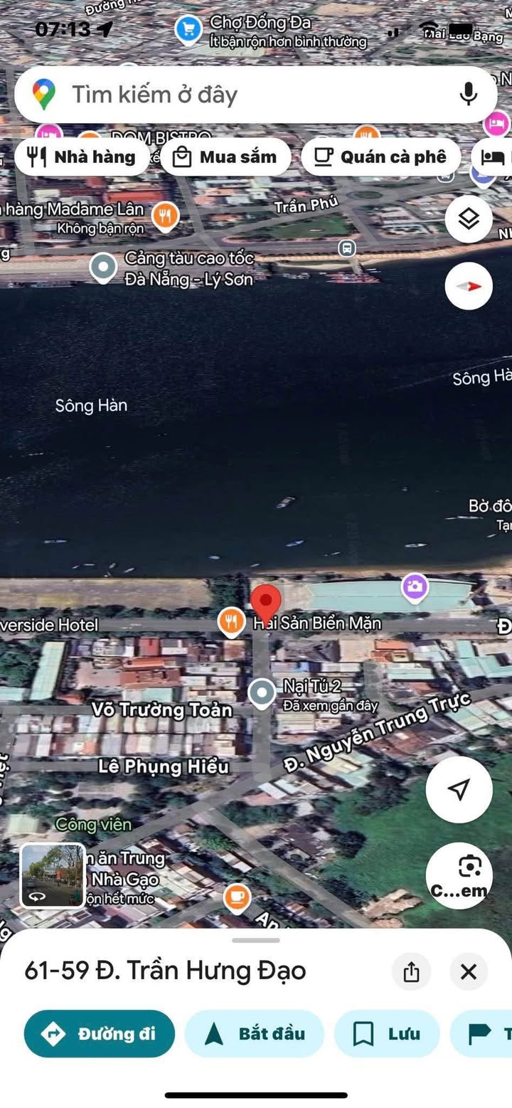 Đất nền lô góc 2 mặt tiền Trần Hưng Đạo, Nại Hiên Đông 164m² - Cơ hội đầu tư tuyệt vời!