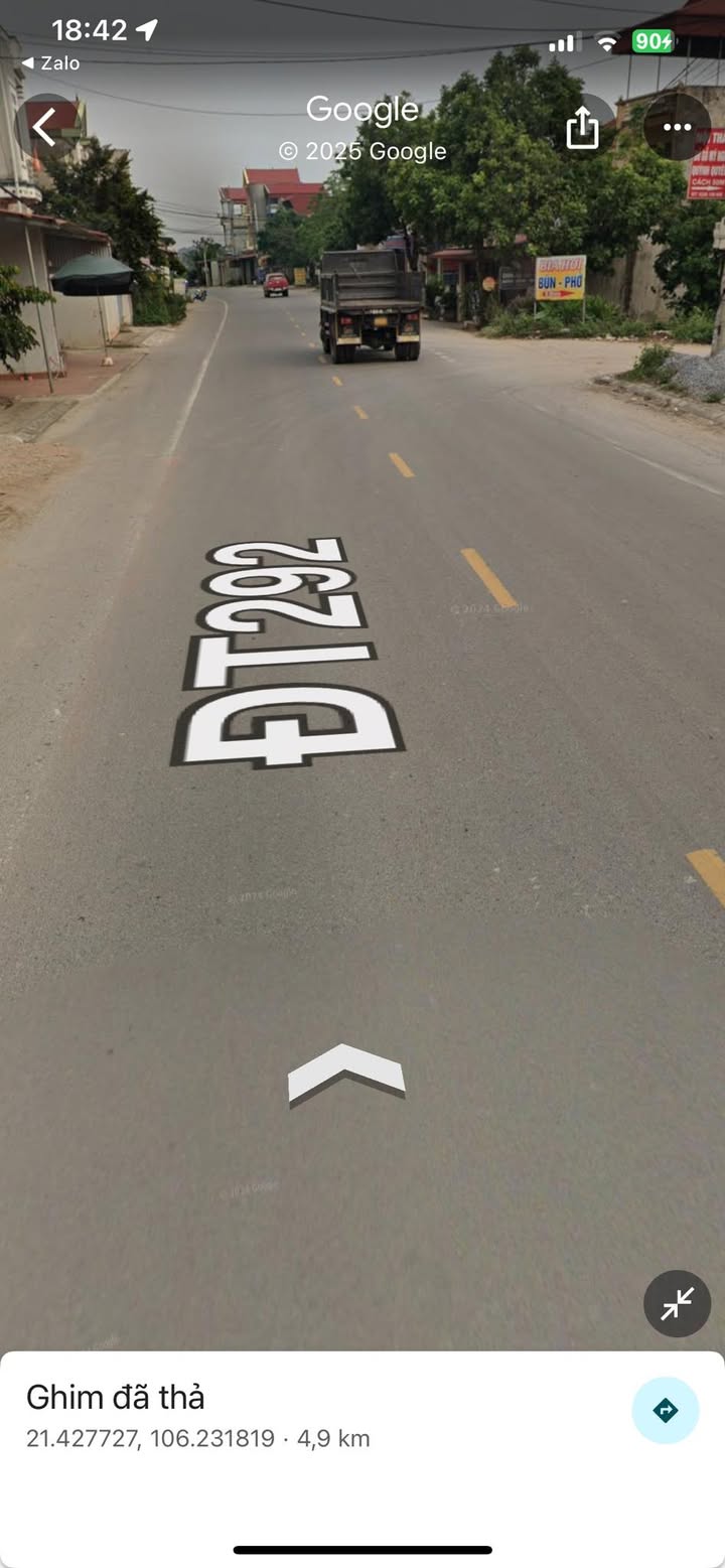 Đất mặt tỉnh lộ 292 Lạng Giang 90m² - Đầu tư sinh lời ngay!