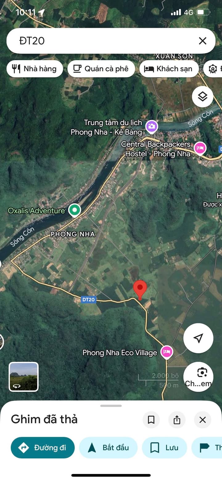 Đất Farm 5.535m² mặt tiền đường DT20 Phong Nha - Cơ hội đầu tư tuyệt vời!