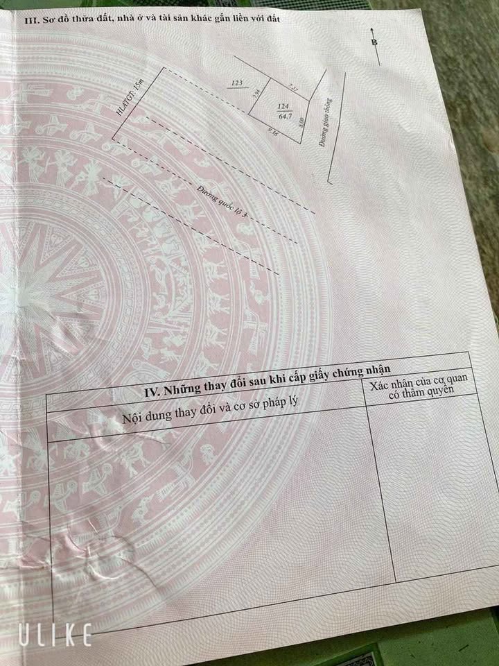 Đất 2 mặt tiền Quốc lộ 3, xã Phú Lương, 65m² giá 2 tỷ - Mặt tiền kinh doanh lý tưởng!