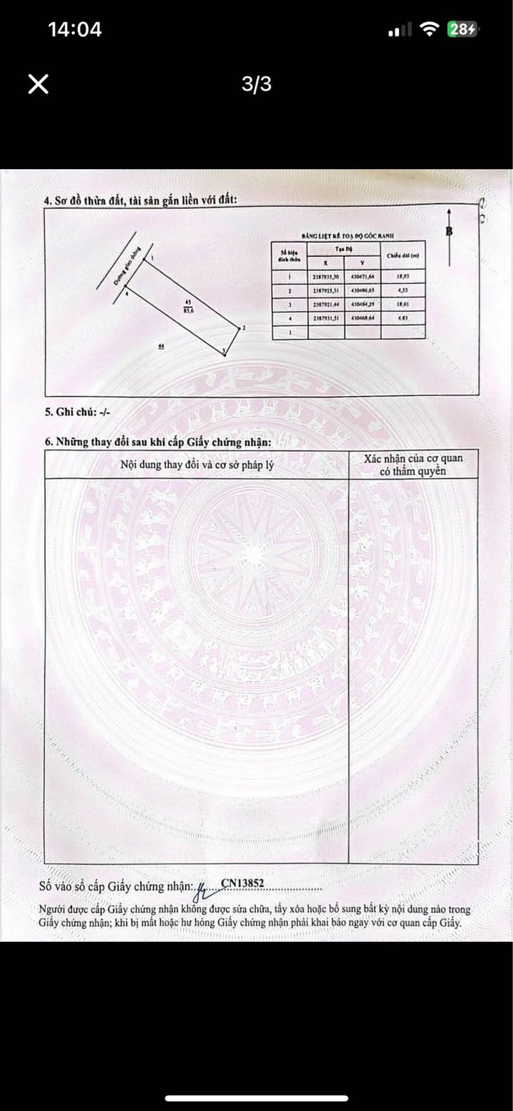 Đất nền chính chủ bán gấp tại Thái Nguyên 85.6m² - Đường ô tô vào cửa!