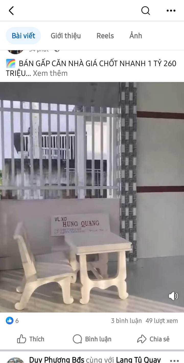 Nhà phố Long Hòa, Gò Công 204m² giá 1.26 tỷ - Sổ hồng chính chủ, xe hơi vào tận nơi!