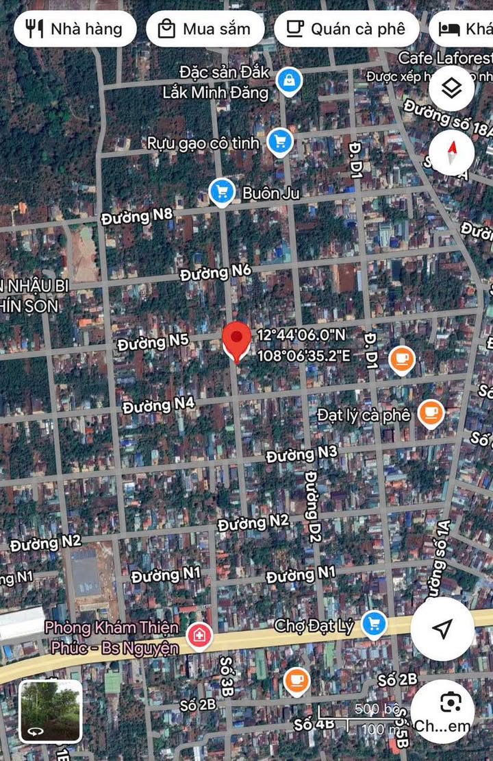 Đất thổ cư đường D3, Tân An, Buôn Ma Thuột 180m² giá 1.65 tỷ - Sổ đỏ chính chủ!