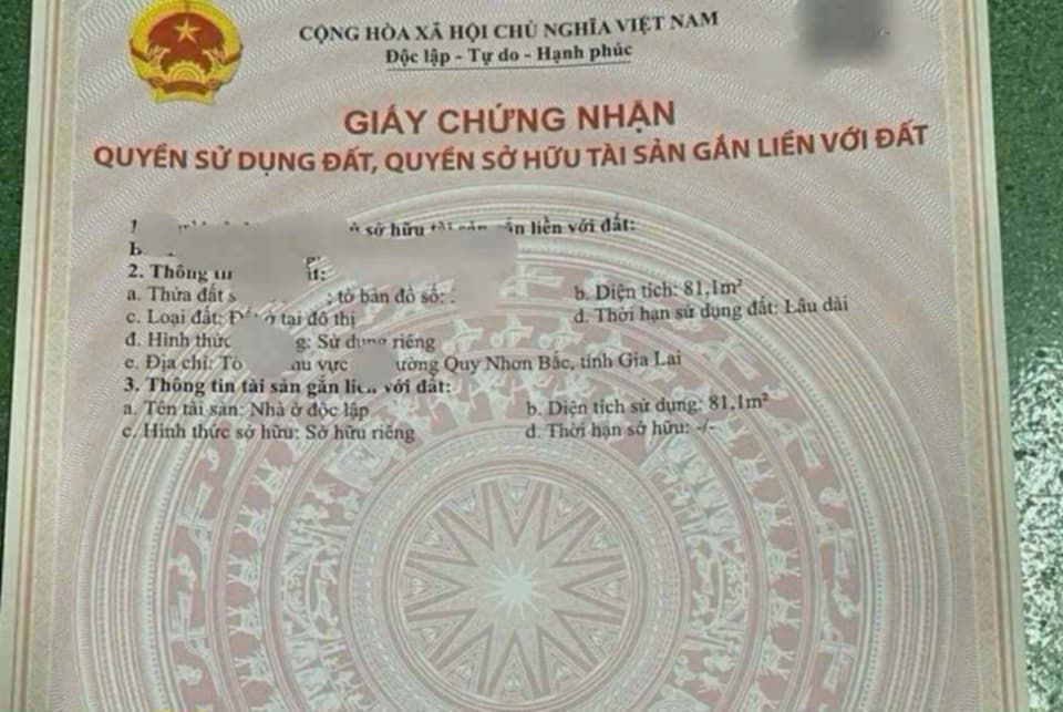 Nhà mặt tiền đường Đào Tấn, Quy Nhơn 81m² giá 2.85 tỷ - Kinh doanh sầm uất!