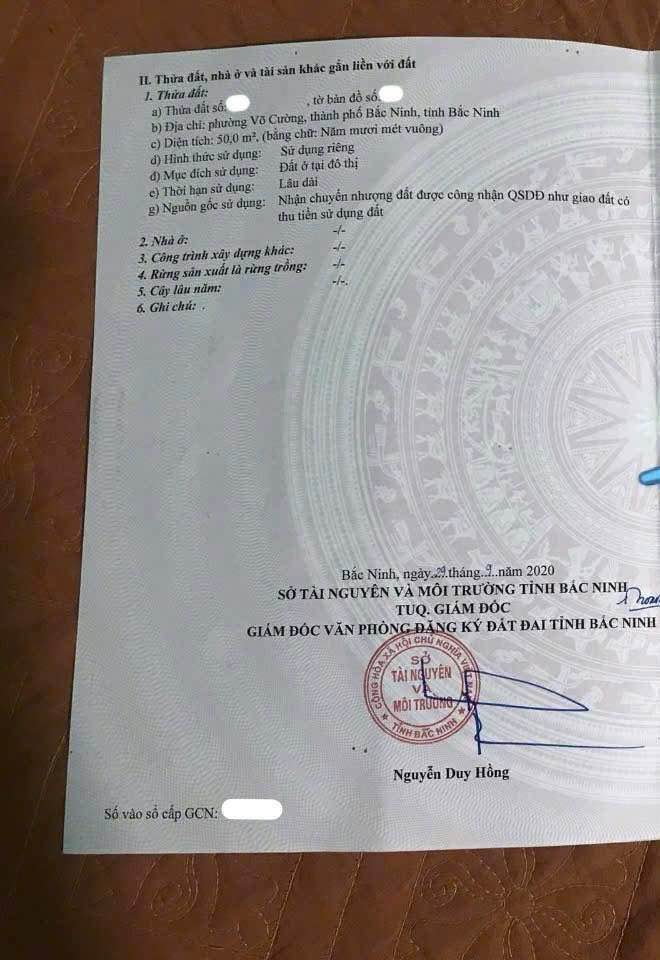 Nhà 1 tầng có gác lửng tại Khả Lễ, Võ Cường, Bắc Ninh 50m² - Giá thỏa thuận hấp dẫn!