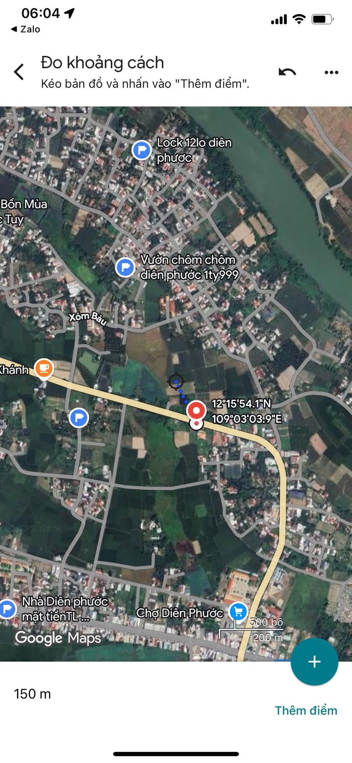 Đất thổ cư Diên Phước 100m² giá 1.7 tỷ - Đầu tư sinh lời cho tương lai!