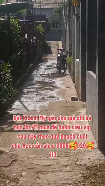 Đất thổ cư Chánh Mỹ Thủ Dầu Một 434m² giá 3.472 tỷ - Cơ hội đầu tư siêu hấp dẫn!