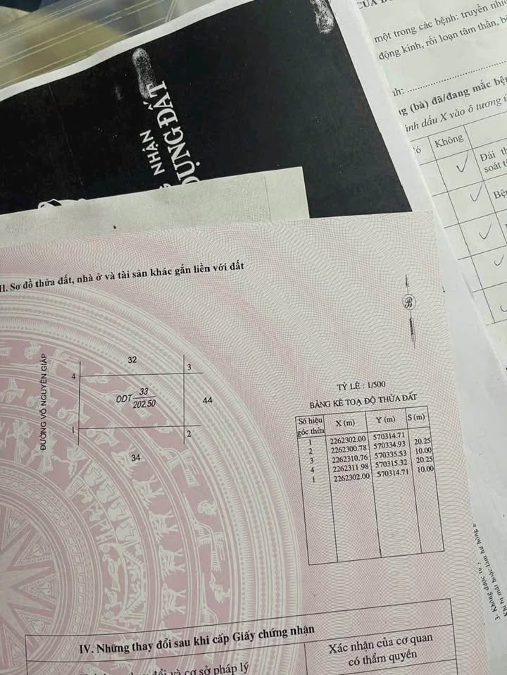 Đất mặt tiền Võ Nguyên Giáp 479m² giá 33.53 tỷ - Phù hợp kinh doanh đa lĩnh vực!