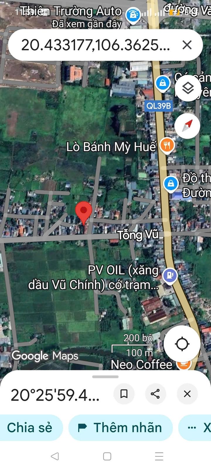 Đất nền Vũ Chính, Thái Bình 74m² giá 1.8 tỷ - Đường rộng ô tô tránh