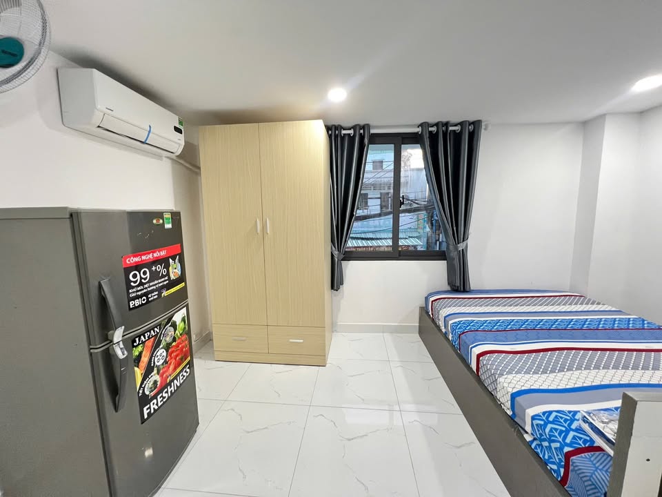 Studio cho thuê Nguyễn Thượng Hiền, Bình Thạnh 4.3 triệu - Full nội thất, tiện nghi hiện đại!