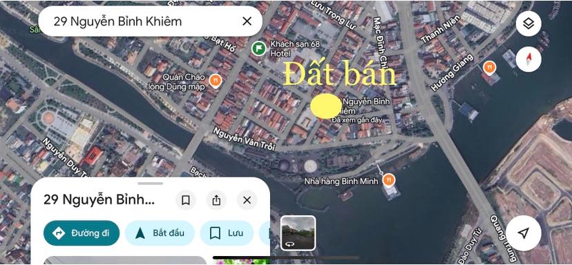 Đất nền mặt tiền đường Nguyễn Bỉnh Khiêm, Hải Đình, Đồng Hới 101m² - Đầu tư sinh lời ngay!