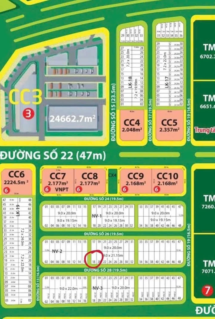 Nhà phố lô góc Khu Biệt Thự Đồng Tâm 190.35m² giá 9.5 tỷ - Vị trí đắc địa ngay trung tâm