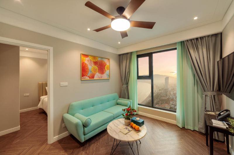 Căn hộ Altara Residence Quy Nhơn 2PN 2WC giá 6.5 triệu - Thiết kế hiện đại, vào ở ngay!