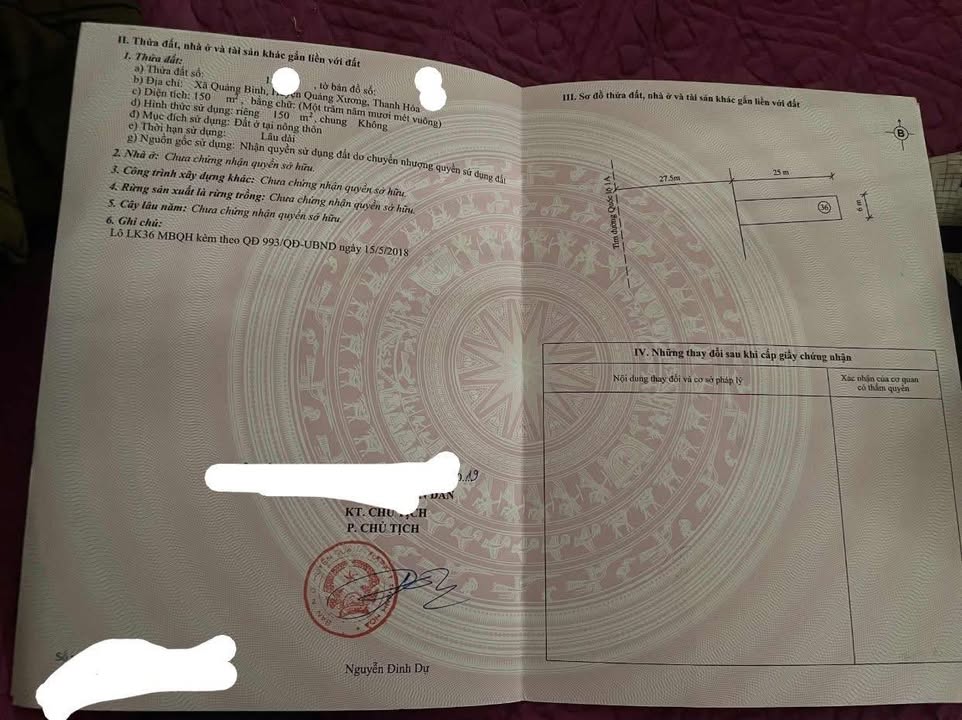 Đất nền mặt đường Quốc lộ 1A, 150m² giá 1.6 tỷ - Cơ hội đầu tư hấp dẫn!