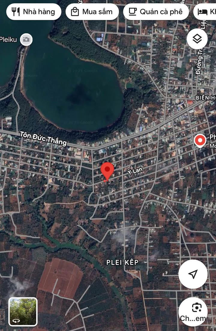 Đất mặt đường Ỷ Lan, Pleiku 290m² - Gần chợ, khu du lịch hấp dẫn!