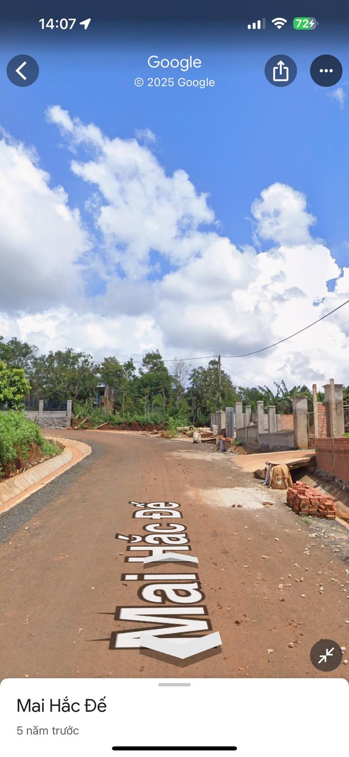 Đất mặt tiền Mai Hắc Đế, Buôn Hồ 220m² giá 1.55 tỷ - Đầu tư sinh lời ngay!
