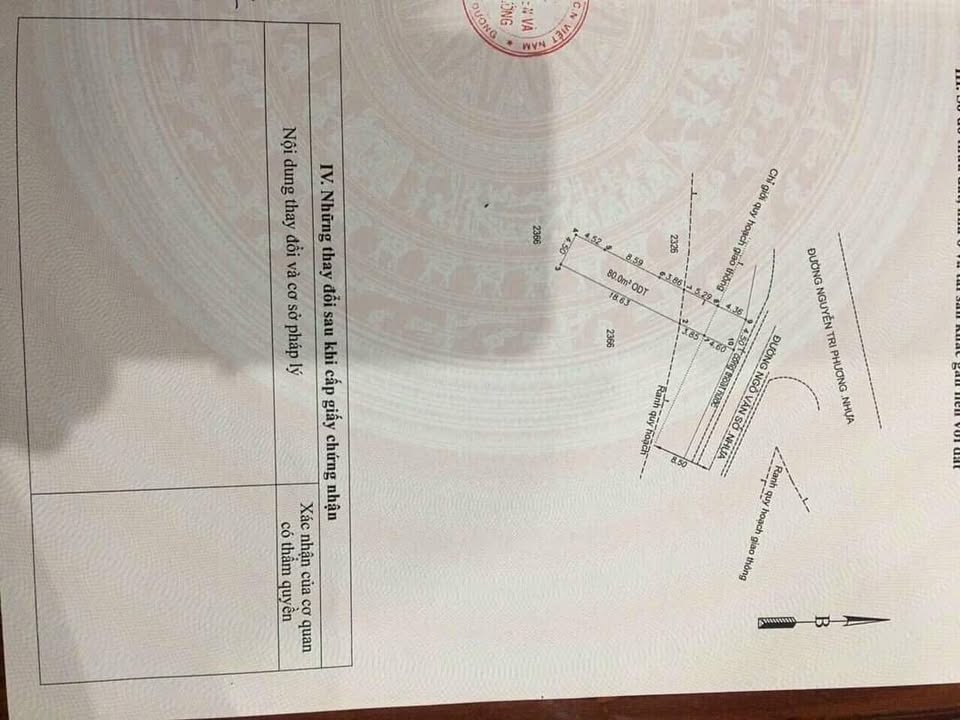 Đất nền Dĩ An 120,5m² giá 5 tỷ - Vị trí đắc địa mặt tiền Nguyễn Tri Phương!