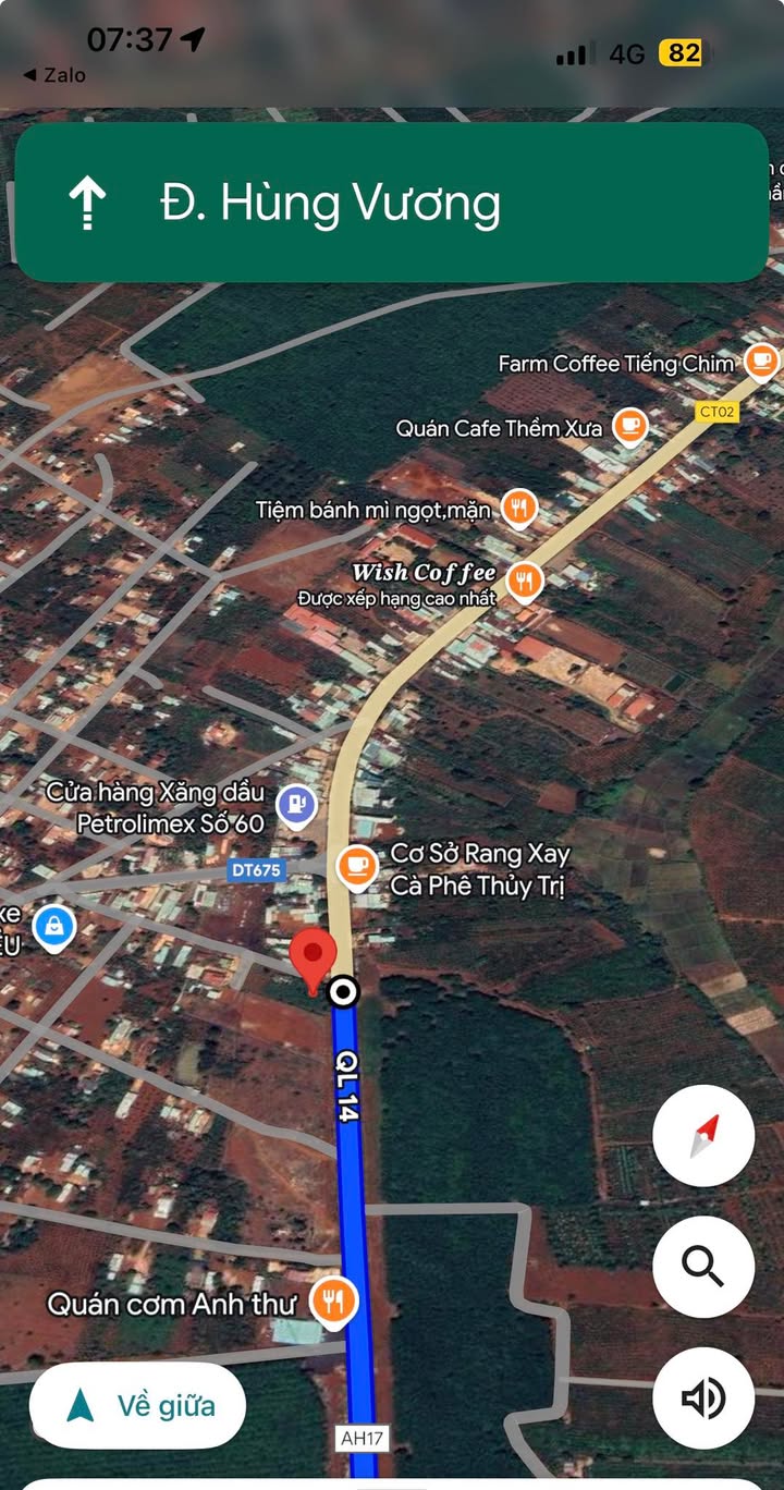 Đất thổ cư mặt tiền đường QL14, Chư Prông, 1260m² - Giá chỉ 3.024 tỷ