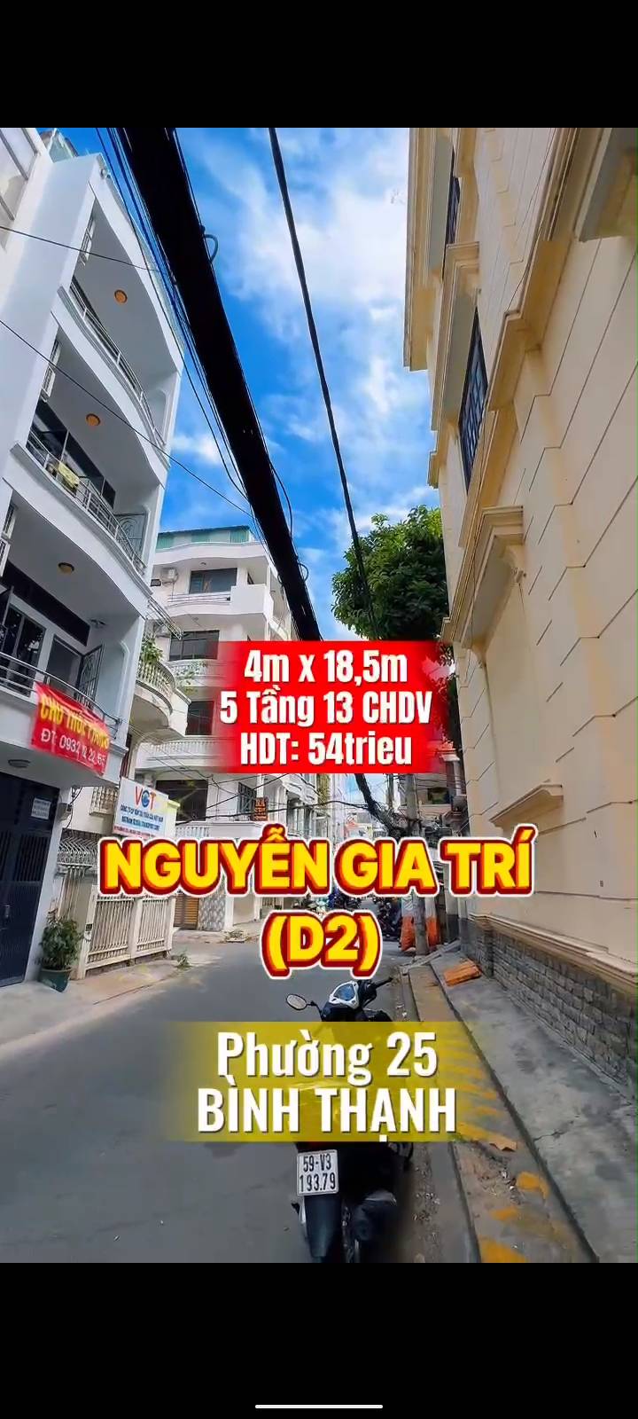 Căn hộ dịch vụ 69 D2, Bình Thạnh 74m² - Thương lượng giá tốt, thu nhập ổn định!