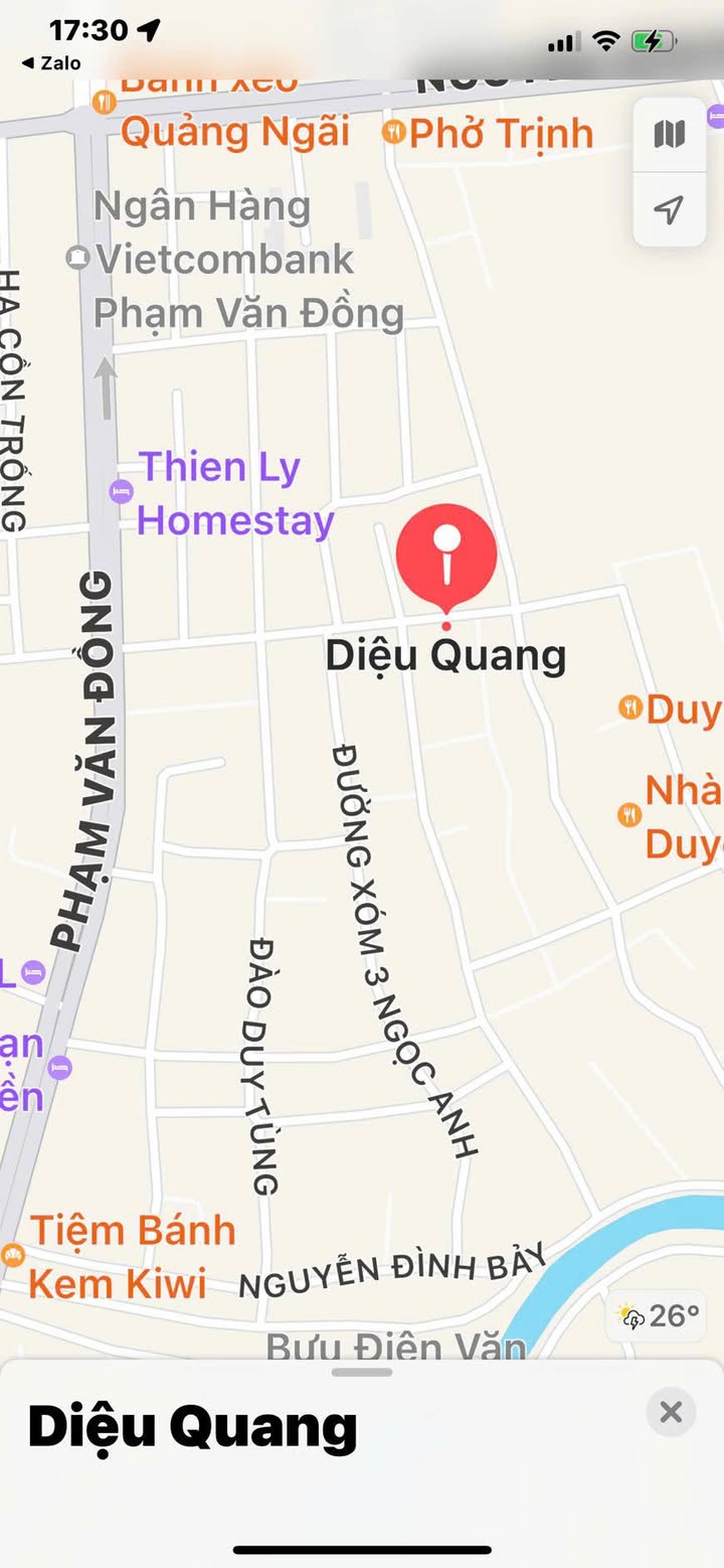 Đất mặt tiền Diệu Quang, phường Mỹ Thượng, Huế 157m² giá chỉ 3.14 tỷ - Cơ hội đầu tư tuyệt vời!