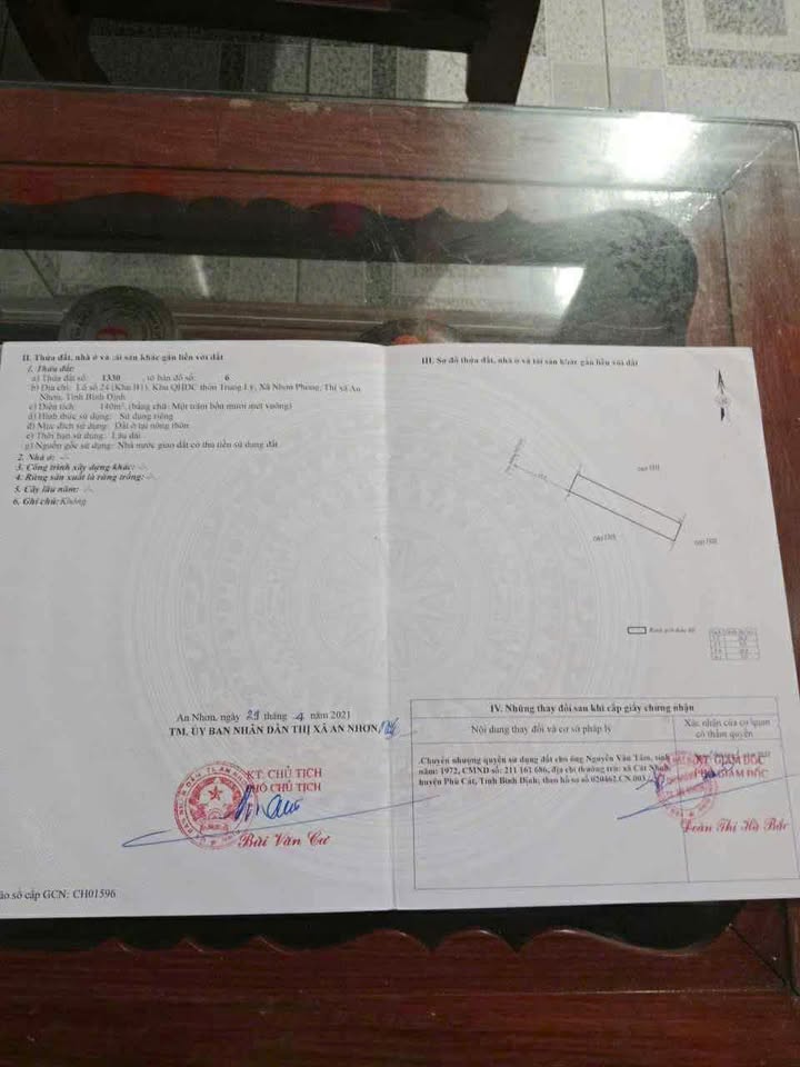 Đất mặt tiền Nhơn Phong 140m² giá 1.4 tỷ - Kinh doanh thuận lợi!