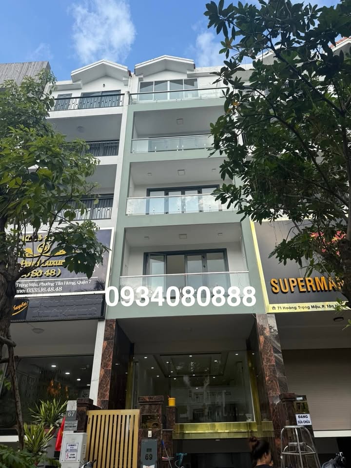 Nhà phố cho thuê tại Hoàng Trọng Mậu, quận 7, 100m² - Thiết kế hiện đại, phù hợp kinh doanh!