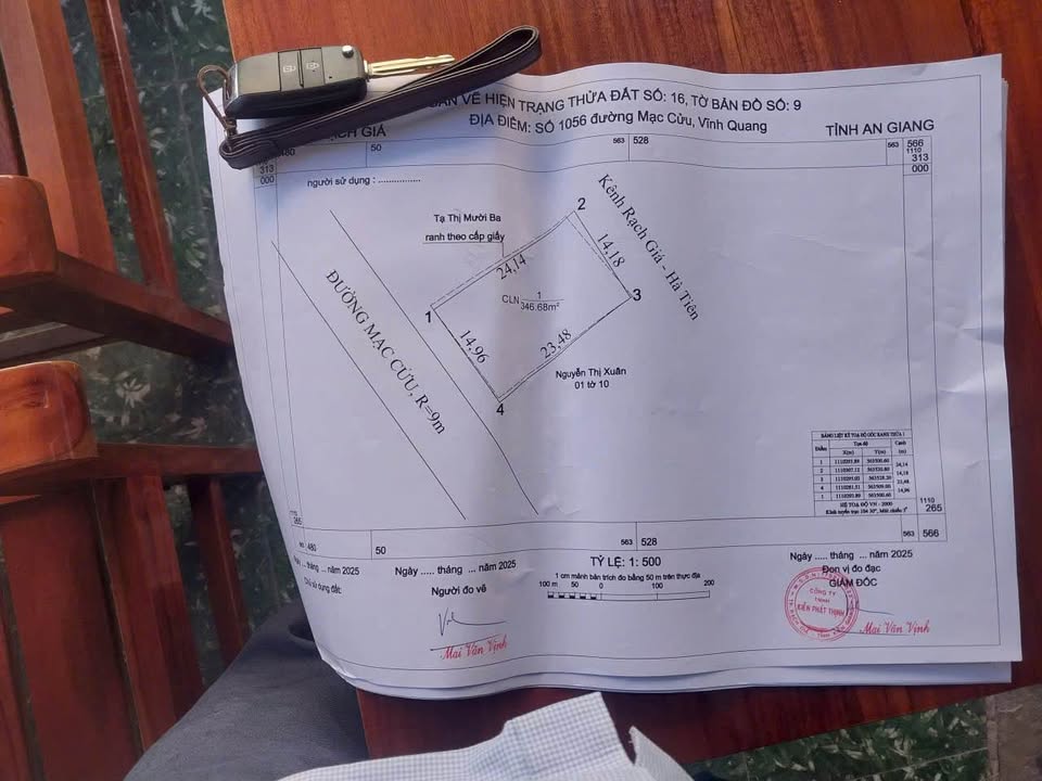 Nhà mặt tiền đường Mạc Cửu, Rạch Giá 346m² giá 2.2 tỷ - Cơ hội đầu tư tuyệt vời!