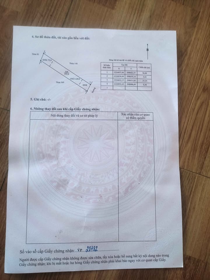 Đất thổ cư 120m² tại Trung Sơn, Tam Điệp giá 1.3 tỷ - Đầu tư sinh lời ngay!