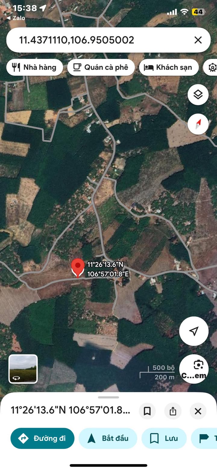 Đất nền 3500m² tại xã Tân Lợi, Đồng Phú - Giá chỉ 500 triệu!