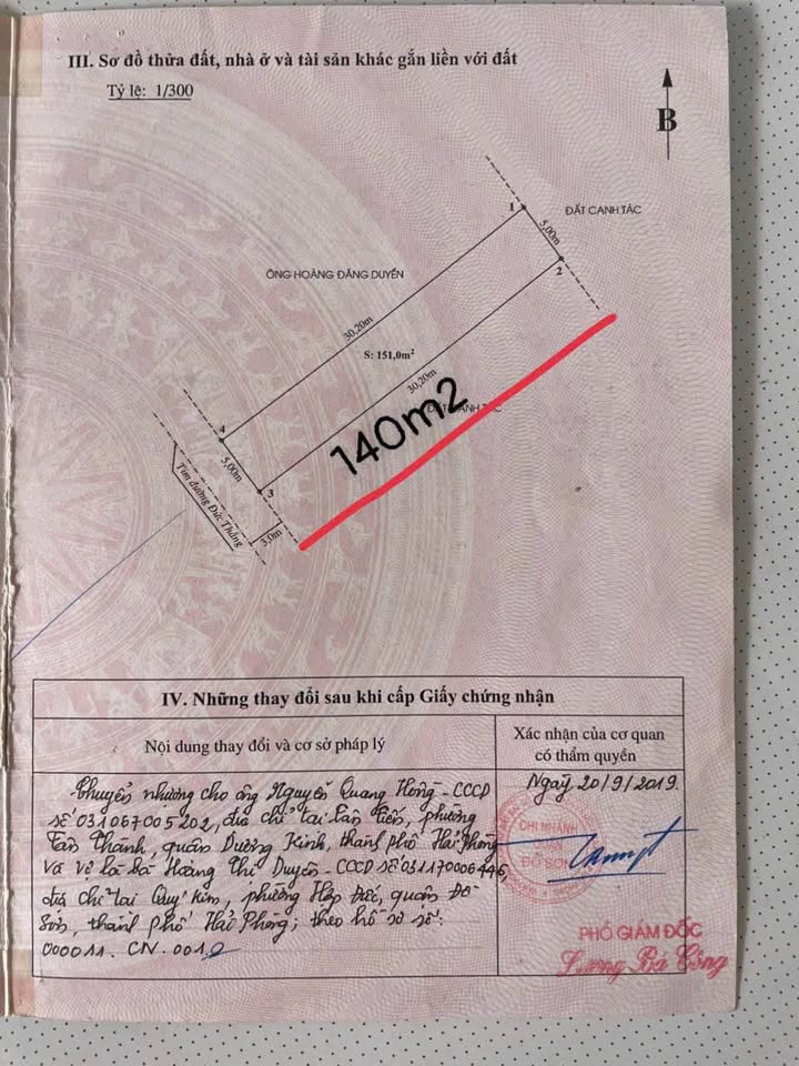 Đất nền Đồ Sơn 291m² giá 3 tỷ - Cơ hội đầu tư hấp dẫn!