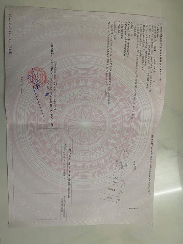 Đất nền Đông Hòa, Đông Sơn 100m² giá 800 triệu - Cơ hội đầu tư hấp dẫn!