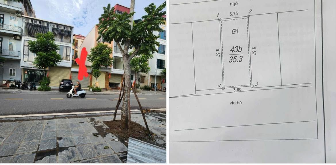 Đất mặt phố Ngọc Thụy 35.3m² giá thỏa thuận - Kinh doanh sầm uất!