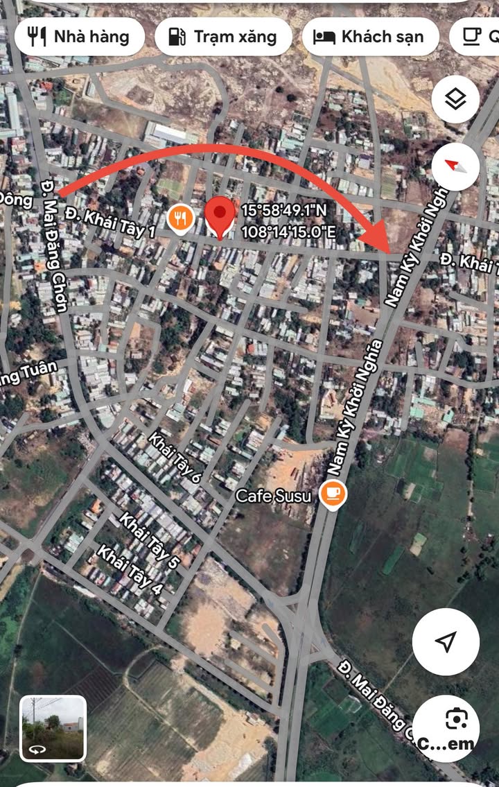 Đất nền mặt tiền Khái Tây 1, Hòa Quý, Đà Nẵng 113m² giá 3.55 tỷ - Cơ hội đầu tư hấp dẫn!