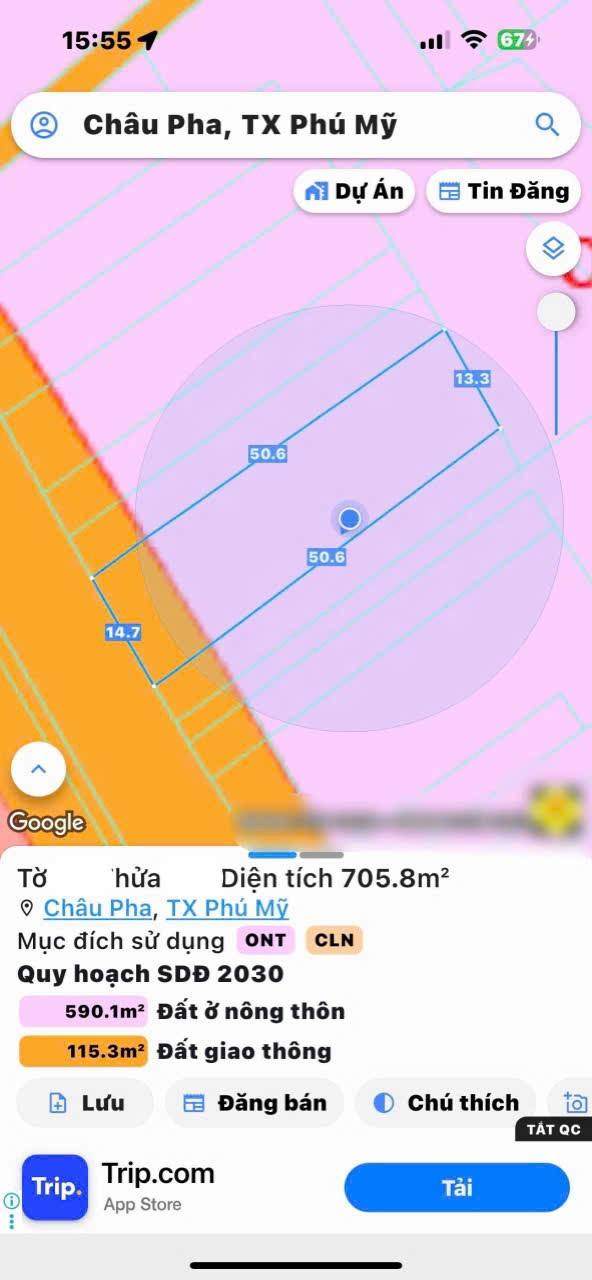 Nhà phố Phước Tân - Châu Pha 700m² giá 7.2 tỷ - Sổ riêng, chính chủ!