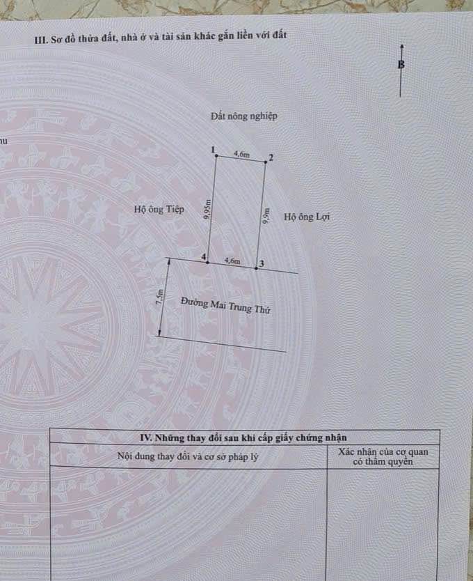 Đất Mặt Đường Mai Trung Thứ Hải An 45m² giá 3 tỷ - Đầu tư sinh lời ngay!