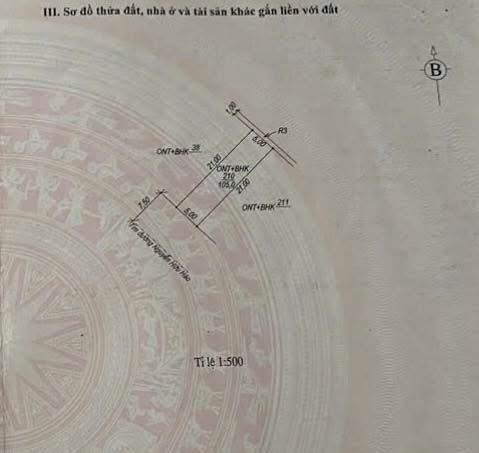 Lô đất mặt tiền Nguyễn Hữu Hào 105m² giá 1 tỷ - Đầu tư sinh lời ngay!
