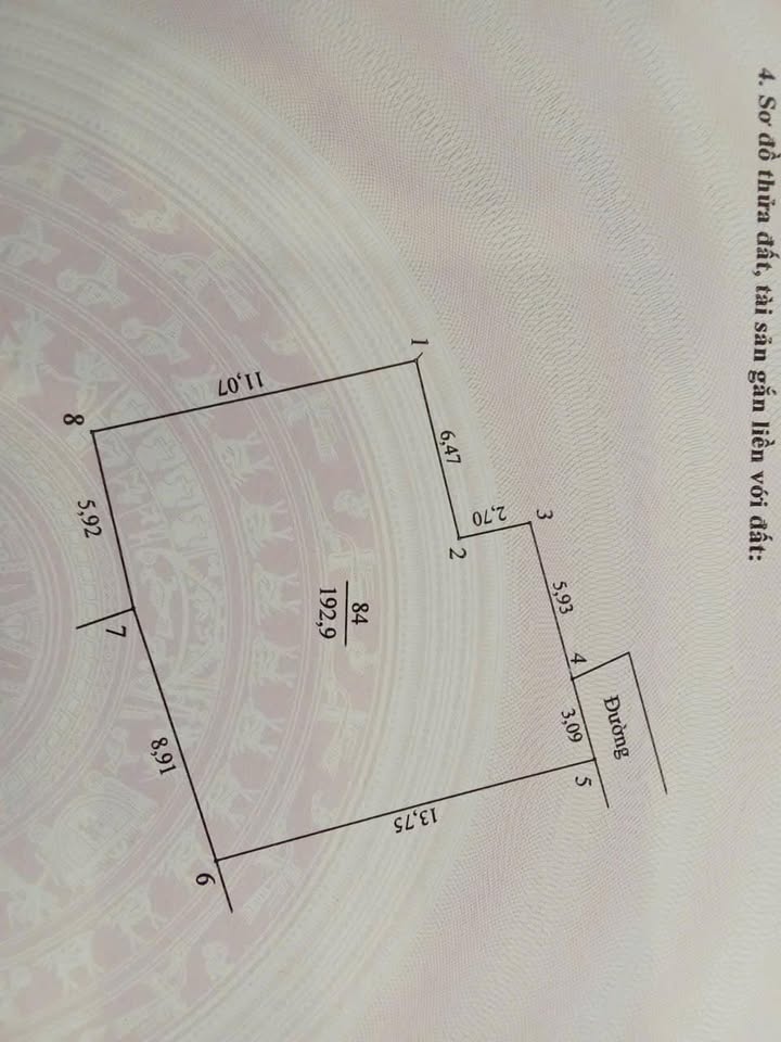 Đất thổ cư Kim Đường 192m² giá 2.138 tỷ - Cơ hội đầu tư tuyệt vời!