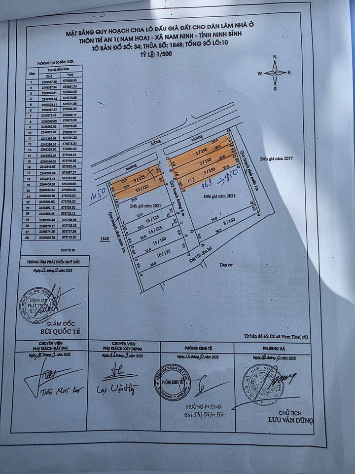 Đất Khu Dân Cư Trí An 1, Nam Hoa 125m² giá 1.1 tỷ - Lô Góc Đẹp, Đầu Tư Sinh Lời!