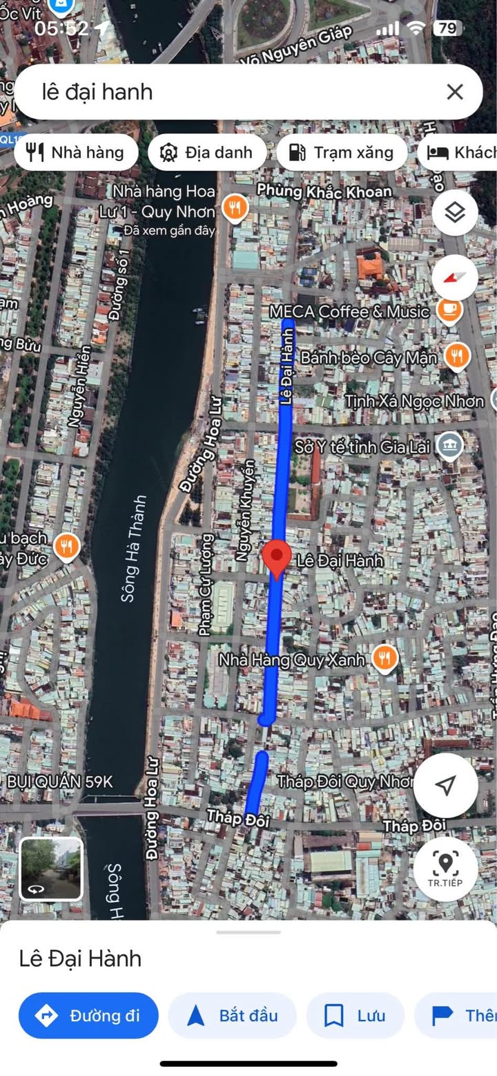 Đất mặt tiền kinh doanh đường Lê Đại Hành, Đống Đa, 92m², giá 4 tỷ - Cơ hội đầu tư hấp dẫn!