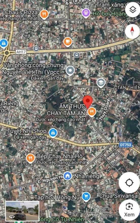 Đất mặt tiền đường Nguyễn Huệ, Đồng Xoài 150m² giá 2.4 tỷ - Cơ hội kinh doanh lý tưởng!