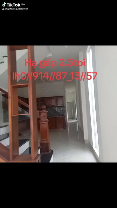 Nhà lầu Hẻm 33 Điện Biên Phủ, Tây Ninh 145m² - Xây kiên cố, giá chỉ 2.5 tỷ!