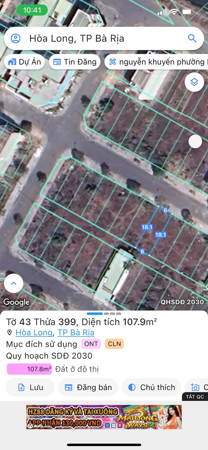 Đất nền Gò Cát, Thủ Đức 108m² giá 2.45 tỷ - Hướng Đông Bắc, tiện ích đầy đủ