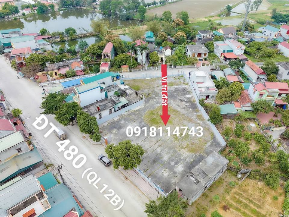 Đất Ninh Bình 1515m² giá 68.175 tỷ - Mặt tiền 2 tuyến đường chính!