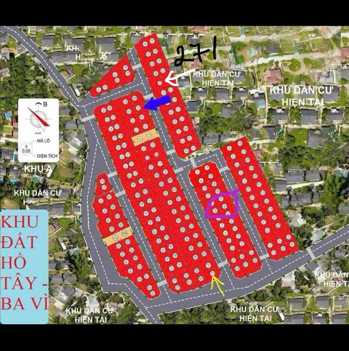 Đất nền Cổ Đông, Sơn Tây 61.2m² - Giá thương lượng hấp dẫn!